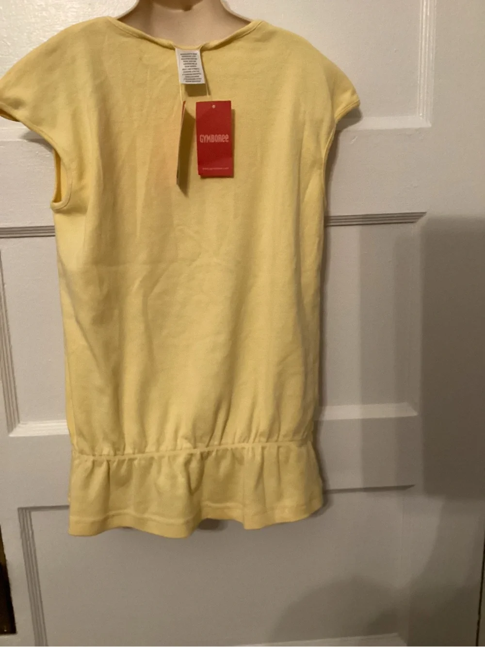Gymboree Yellow Girls' Strawberry Appliqué Dress